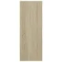 Mesa consola madera contrachapada roble Sonoma 105x30x80 cm de vidaXL, Mesas auxiliares - Ref: Foro24-808308, Precio: 44,36 €...