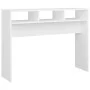 Weißer Konsolentisch aus Holzwerkstoff, 105 x 30 x 80 cm von vidaXL, Seitentische - Ref: Foro24-808305, Preis: 44,14 €, Rabat...