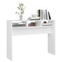 Mesa consola madera de ingeniería blanco 105x30x80 cm de vidaXL, Mesas auxiliares - Ref: Foro24-808305, Precio: 45,38 €, Desc...