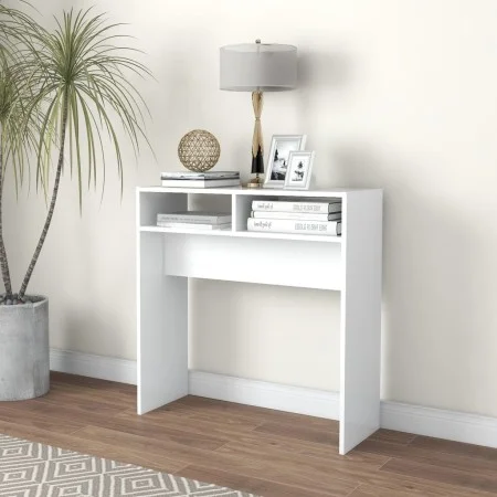 White engineered wood console table 78x30x80 cm by vidaXL, Side tables - Ref: Foro24-808296, Price: 40,58 €, Discount: %