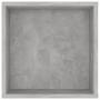 Mueble pared TV madera contrachapada gris hormigón 102x35x35 cm en Muebles TV | Comprar online en Foru.es
