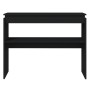 Mesa consola madera contrachapada negro 102x30x80 cm de vidaXL, Mesas auxiliares - Ref: Foro24-808324, Precio: 68,97 €, Descu...