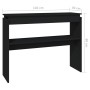 Mesa consola madera contrachapada negro 102x30x80 cm de vidaXL, Mesas auxiliares - Ref: Foro24-808324, Precio: 68,97 €, Descu...