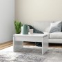 Mesa de centro madera contrachapada blanco 68x50x38 cm de vidaXL, Mesas de centro - Ref: Foro24-808332, Precio: 33,23 €, Desc...