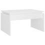 Mesa de centro madera contrachapada blanco 68x50x38 cm de vidaXL, Mesas de centro - Ref: Foro24-808332, Precio: 33,23 €, Desc...