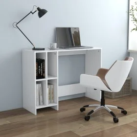 Weißer Notebook-Schreibtisch aus Sperrholz, 102,5 x 35 x 75 cm von vidaXL, Schreibtische - Ref: Foro24-808341, Preis: 65,42 €...