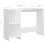 Escritorio notebook madera contrachapada blanco 102,5x35x75 cm de vidaXL, Escritorios - Ref: Foro24-808341, Precio: 62,68 €, ...