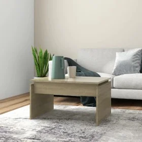 Oak Sonoma plywood coffee table 68x50x38 cm by vidaXL, Coffee table - Ref: Foro24-808335, Price: 33,21 €, Discount: %