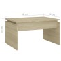 Mesa de centro madera contrachapada roble Sonoma 68x50x38 cm de vidaXL, Mesas de centro - Ref: Foro24-808335, Precio: 33,65 €...