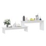 Mueble para TV madera contrachapada blanco 180x30x43 cm en Muebles TV | Comprar online en Foru.es