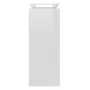 Glossy white plywood console table 102x30x80 cm by vidaXL, Side tables - Ref: Foro24-808329, Price: 59,75 €, Discount: %
