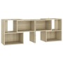 Mueble de TV madera contrachapada roble Sonoma 104x30x52 cm de vidaXL, Muebles TV - Ref: Foro24-808353, Precio: 69,70 €, Desc...