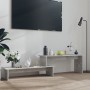 Mueble para TV madera contrachapada gris hormigón 180x30x43 cm en Muebles TV | Comprar online en Foru.es