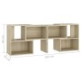 Mueble de TV madera contrachapada roble Sonoma 104x30x52 cm de vidaXL, Muebles TV - Ref: Foro24-808353, Precio: 69,70 €, Desc...
