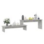Mueble para TV madera contrachapada gris hormigón 180x30x43 cm en Muebles TV | Comprar online en Foru.es