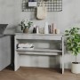 Mesa consola madera contrachapada gris hormigón 102x30x80 cm de vidaXL, Mesas auxiliares - Ref: Foro24-808327, Precio: 49,10 ...