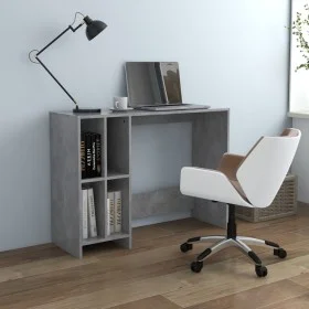 Escritorio notebook contrachapado gris hormigón 102,5x35x75 cm de vidaXL, Escritorios - Ref: Foro24-808345, Precio: 54,68 €, ...