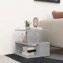 Mesa auxiliar de madera ingeniería gris hormigón 40x40x40 cm en Mesas auxiliares | Comprar online en Foru.es