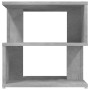 Mesa auxiliar de madera ingeniería gris hormigón 40x40x40 cm en Mesas auxiliares | Comprar online en Foru.es