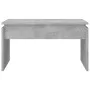 Concrete gray plywood coffee table 68x50x38 cm by vidaXL, Coffee table - Ref: Foro24-808336, Price: 41,53 €, Discount: %
