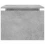 Concrete gray plywood coffee table 68x50x38 cm by vidaXL, Coffee table - Ref: Foro24-808336, Price: 41,53 €, Discount: %