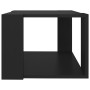 Mesa de centro de madera contrachapada negro 40x40x30 cm en Mesas de centro | Comprar online en Foru.es