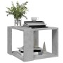 Mesa de centro madera contrachapada gris hormigón 40x40x30 cm en Mesas de centro | Comprar online en Foru.es