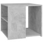 Mesa auxiliar madera contrachapada gris hormigón 50x50x45 cm en Mesas auxiliares | Comprar online en Foru.es
