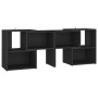 Mueble de TV madera contrachapada negro 104x30x52 cm de vidaXL, Muebles TV - Ref: Foro24-808351, Precio: 50,05 €, Descuento: %