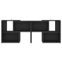 Mueble de TV madera contrachapada negro 104x30x52 cm de vidaXL, Muebles TV - Ref: Foro24-808351, Precio: 50,05 €, Descuento: %