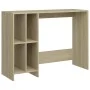 Sonoma oak plywood notebook desk 102.5x35x75 cm by vidaXL, Desks - Ref: Foro24-808344, Price: 56,82 €, Discount: %