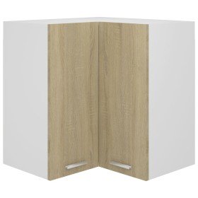 Armario esquinero colgante "Lyon" roble Sonoma 57x57x60 cm madera de ingeniería en Armarios de cocina | Comprar online en Foru.e