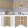 Armario esquinero colgante "Lyon" roble Sonoma 57x57x60 cm madera de ingeniería en Armarios de cocina | Comprar online en Foru.e
