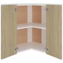 Armario esquinero colgante "Lyon" roble Sonoma 57x57x60 cm madera de ingeniería en Armarios de cocina | Comprar online en Foru.e