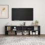 Mueble de TV madera contrachapada gris 149x30x52 cm de vidaXL, Muebles TV - Ref: Foro24-808361, Precio: 67,55 €, Descuento: %