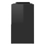 Mueble de TV madera contrachapada negro brillante 104x30x52 cm de vidaXL, Muebles TV - Ref: Foro24-808357, Precio: 62,99 €, D...