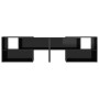 Mueble de TV madera contrachapada negro brillante 149x30x52 cm de vidaXL, Muebles TV - Ref: Foro24-808366, Precio: 56,06 €, D...