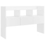 Aparador de madera contrachapada blanco brillante 105x30x70 cm de vidaXL, Aparadores - Ref: Foro24-808383, Precio: 73,30 €, D...