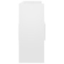 Aparador de madera contrachapada blanco brillante 105x30x70 cm de vidaXL, Aparadores - Ref: Foro24-808383, Precio: 73,30 €, D...
