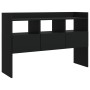 Aparador de madera contrachapada negro 105x30x70 cm de vidaXL, Aparadores - Ref: Foro24-808378, Precio: 75,85 €, Descuento: %