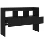 Aparador de madera contrachapada negro 105x30x70 cm de vidaXL, Aparadores - Ref: Foro24-808378, Precio: 78,86 €, Descuento: %