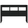 Aparador de madera contrachapada negro 105x30x70 cm de vidaXL, Aparadores - Ref: Foro24-808378, Precio: 78,86 €, Descuento: %
