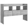 Aparador de madera contrachapada gris hormigón 105x30x70 cm de vidaXL, Aparadores - Ref: Foro24-808381, Precio: 64,18 €, Desc...