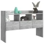 Aparador de madera contrachapada gris hormigón 105x30x70 cm de vidaXL, Aparadores - Ref: Foro24-808381, Precio: 64,18 €, Desc...