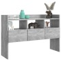 Aparador de madera contrachapada gris hormigón 105x30x70 cm de vidaXL, Aparadores - Ref: Foro24-808381, Precio: 65,01 €, Desc...