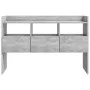 Aparador de madera contrachapada gris hormigón 105x30x70 cm de vidaXL, Aparadores - Ref: Foro24-808381, Precio: 64,18 €, Desc...
