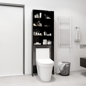 Armario de lavadora negro 64x24x190 cm de vidaXL, Accesorios para lavadoras y secadoras - Ref: Foro24-808405, Precio: 69,41 €...