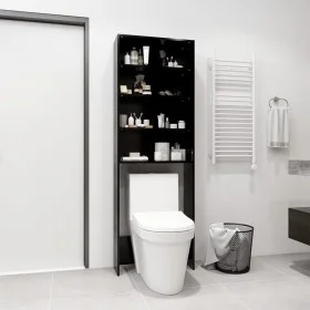 Armario de lavadora negro 64x24x190 cm de vidaXL, Accesorios para lavadoras y secadoras - Ref: Foro24-808405, Precio: 68,74 €...