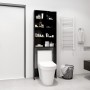 Armario de lavadora negro 64x24x190 cm de vidaXL, Accesorios para lavadoras y secadoras - Ref: Foro24-808405, Precio: 69,41 €...