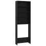Armario de lavadora negro 64x24x190 cm de vidaXL, Accesorios para lavadoras y secadoras - Ref: Foro24-808405, Precio: 68,74 €...